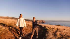 Christchurch: tour guidato a piedi di Godley Head e Lyttelton
