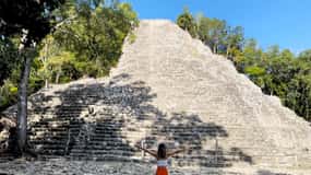 Coba, Tulum, Cenote et déjeuner ECO Journée complète depuis Rivera