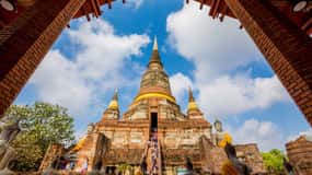 Fra Bangkok: Ayutthaya World Heritage & Sunset Boat Private