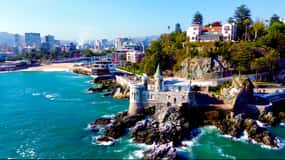 Santiago: Viña del Mar, Valparaíso, com degustação de vinhos