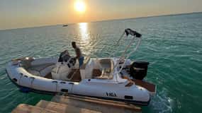 Hurghada: Motoscafo privato per l'Isola di Orange e Nemo con pranzo