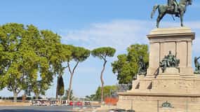 Rome : visite des sites incontournables en voiturette de golf avec pizza et glace