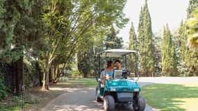 Valeggio: Sigurtà Garden Park Entry w/ Golf Cart Rental