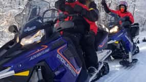 Quebec City: Guided Snowmobile Tour