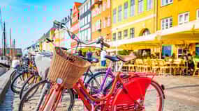 Grand tour à vélo de la vieille ville de Copenhague, des attractions, de la nature