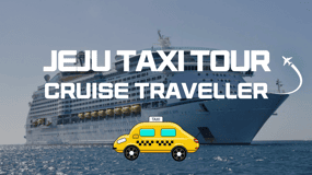 Escursione a terra di Jeju Cruise Tour privato in taxi Noleggio auto