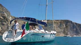 Porto San Paolo: Tavolara Island Sailboat Cruise with Lunch
