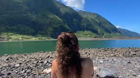 São Jorge: Fajã Camping und Wandertour