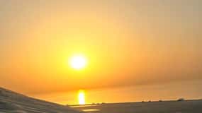 Wüstensafari bei Sonnenaufgang oder Sonnenuntergang mit Sandboarding in Katar