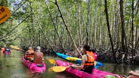 Krabi: Halvdags kajakeventyr i Ao Thalane