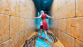 Dubai: Eingang zum 3D World Selfie Museum
