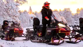 Rovaniemi: Guidet snescootertur i vildmarken