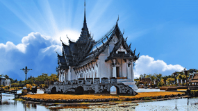 BANGKOK : Visite guidée avec le parc des musées et le temple rural