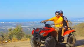 Puerto Vallarta : Quad + Zipline Nogalito