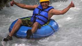 White Water Tubing Adventure and Hot Springs Tour
