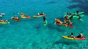 Mallorca Kayak Tour Green Cave with Snorkeling