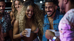Miami: Skyline Party Cruise med obegränsad 3-timmars Open Bar