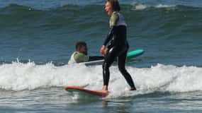 Aveiro : Leçon de surf à Praia da Barra pour tous les niveaux