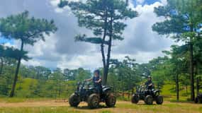 Dalat: 1- or 2-Hour Sightseeing ATV Adventure