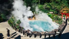 PRIVATE Day BUS Tour to KOKONOE & YUFUIN, BEPPU from Fukuoka