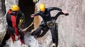 Hallein: Kaprun'dan transfer dahil Almbach kanyonunda kanyon geçişi