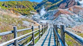 Excursión a Noboribetsu y el Lago Toya: Un día de relax