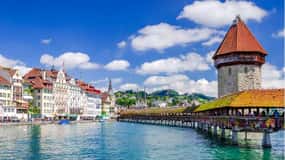 Interlaken:Excursión privada de un día al monte Titlis, Engelberg y Lucerna