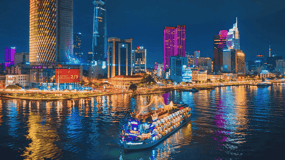 Ho Chi Minh: Private City Tour and Dinner Cruise with Buffet