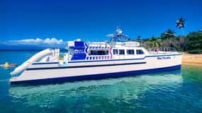 From Fajardo: Catamaran Beach Excursion with Lunch