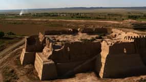 Transfer: Bukhara - Khiva via Ancient Fortresses