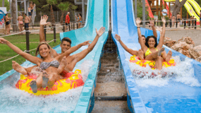 From Mallorca: Aqualand and Arenal Tickets and Transfer