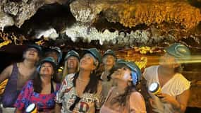 Menites Springs & Cave Foros - Half Day Tour