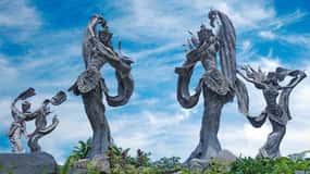 Ubud: Alas Harum, Tirta Empul, Tukad cepung, Dedari