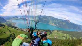 Lucerna: Esperienza unica di parapendio in tandem