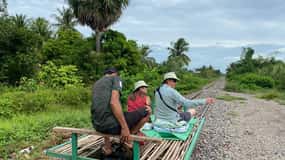 Transfer Siem Reap para Koh Kong com pernoita em Battambang