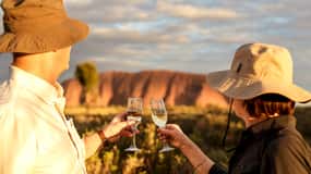 From Ayers Rock Resort: Uluru Sunset Barbecue Dinner