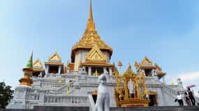 Delt tur: Wat Pho, Wat Traimit og Wat Benchamabophit
