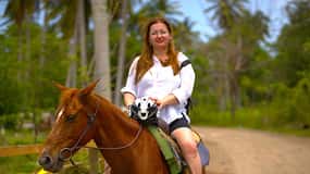 Full-Day tour in Miches : Horseback Riding + ATV Off-Road
