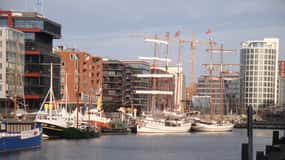 Hamburg: Geführte Fahrradtour durch den Hafen