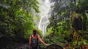 North Lombok: Sendang Gile Waterfall & Senaru Village Tour