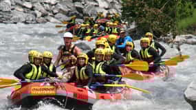 Rafting em Interlaken com transfer de ida e volta de Lucerna