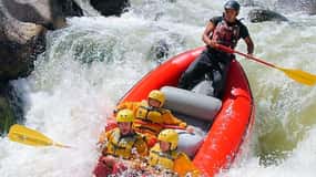 Arequipa: Rafting en aguas bravas del río Chili con recogida en el hotel