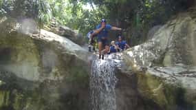 27 Waterfalls: Zip 'n Splash Adventure with Horse Ride