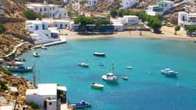 Cruzeiro privado em lancha rápida na costa sul da ilha de Sifnos
