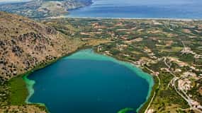 Giornata intera al lago Kournas e Argyroupoli da Rethymno