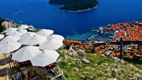 Dubrovnik: Kombination af svævebane, byvandring og bymure
