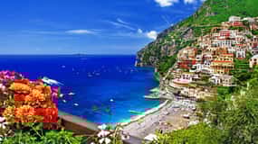 Villa Cimbrone in Ravello and Amalfi Coast from Rome