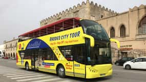 Rhodes : Bus en visite à arrêts à arrêts multiples multiples