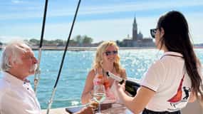 Venecia: Almuerzo crucero por la laguna en catamarán