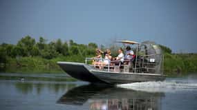 Ab Lafitte: Sumpf-Touren südlich von New Orleans mit dem Airboat